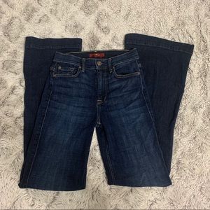 7 For All Mankind Ginger Flare Jeans Sz 24